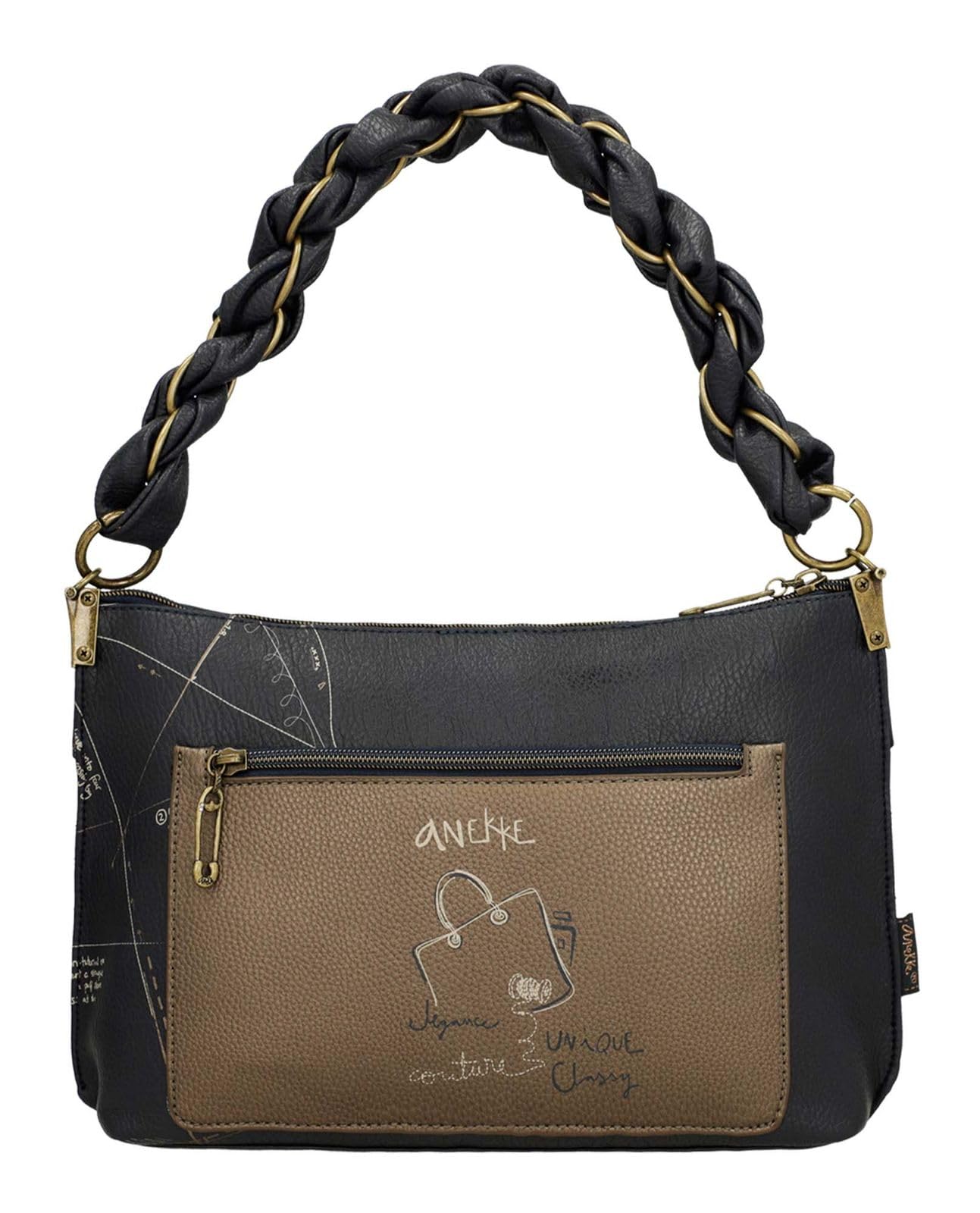 Anekke Boutique tracolla manico corto borsa donna parigina