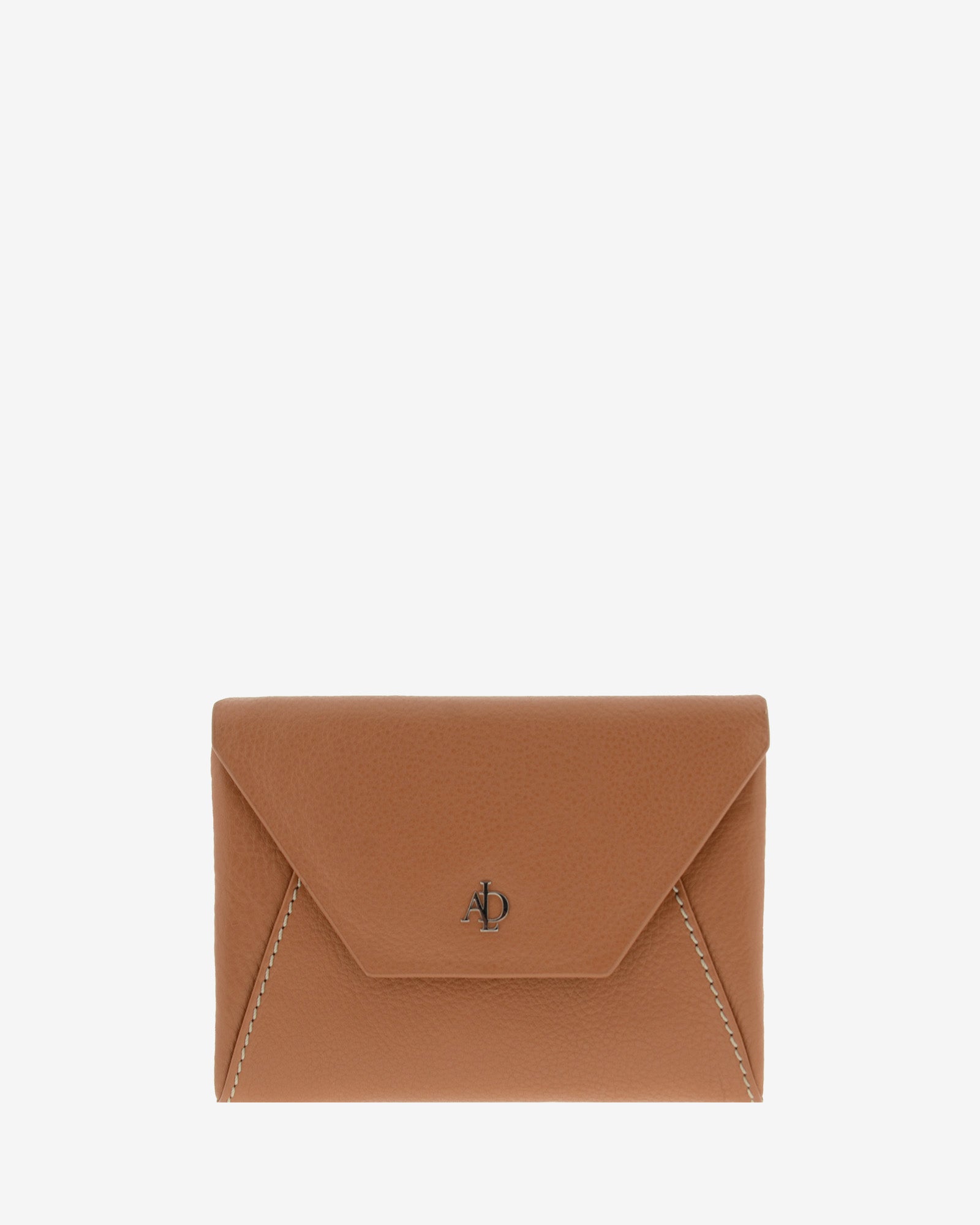Adapell Lettera 4236 Portafoglio Donna Marrone Doppia Zip