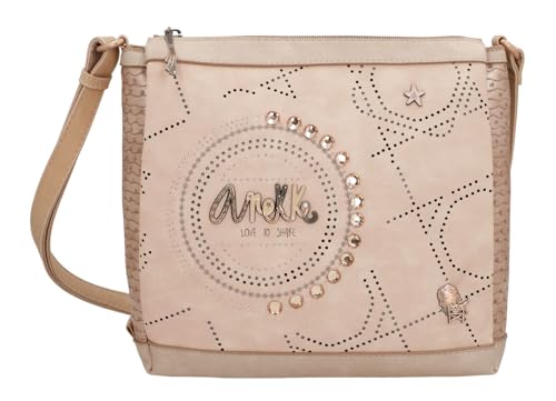 Anekke Hollywood Studio Crossbody borsa a tracolla nude tracolla regolabile