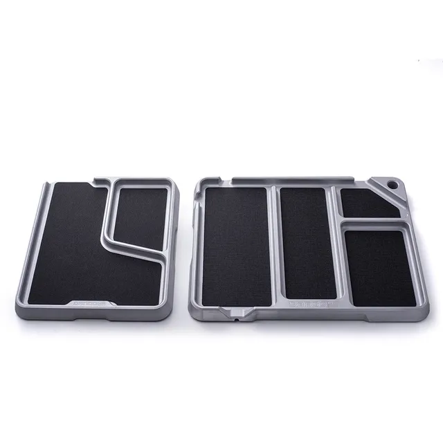 Dango Tray Bundle vassoio EDC nero con side tray e pads