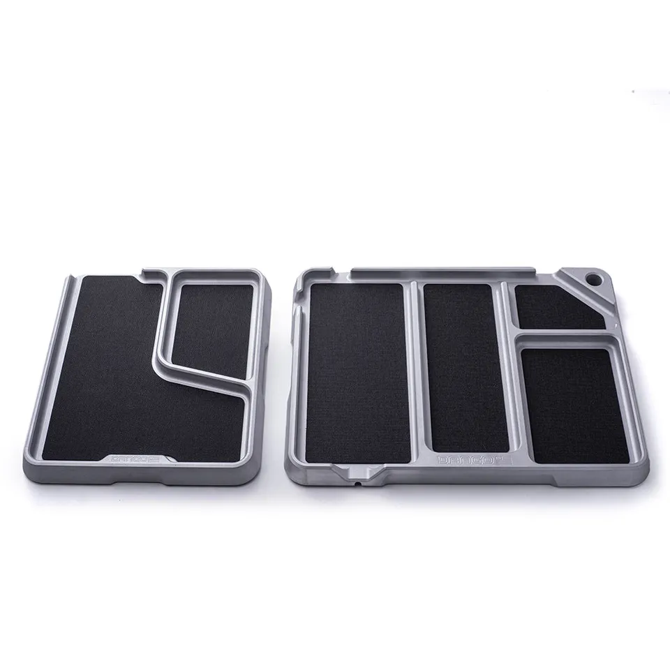 Dango Tray Bundle vassoio EDC nero con side tray e pads