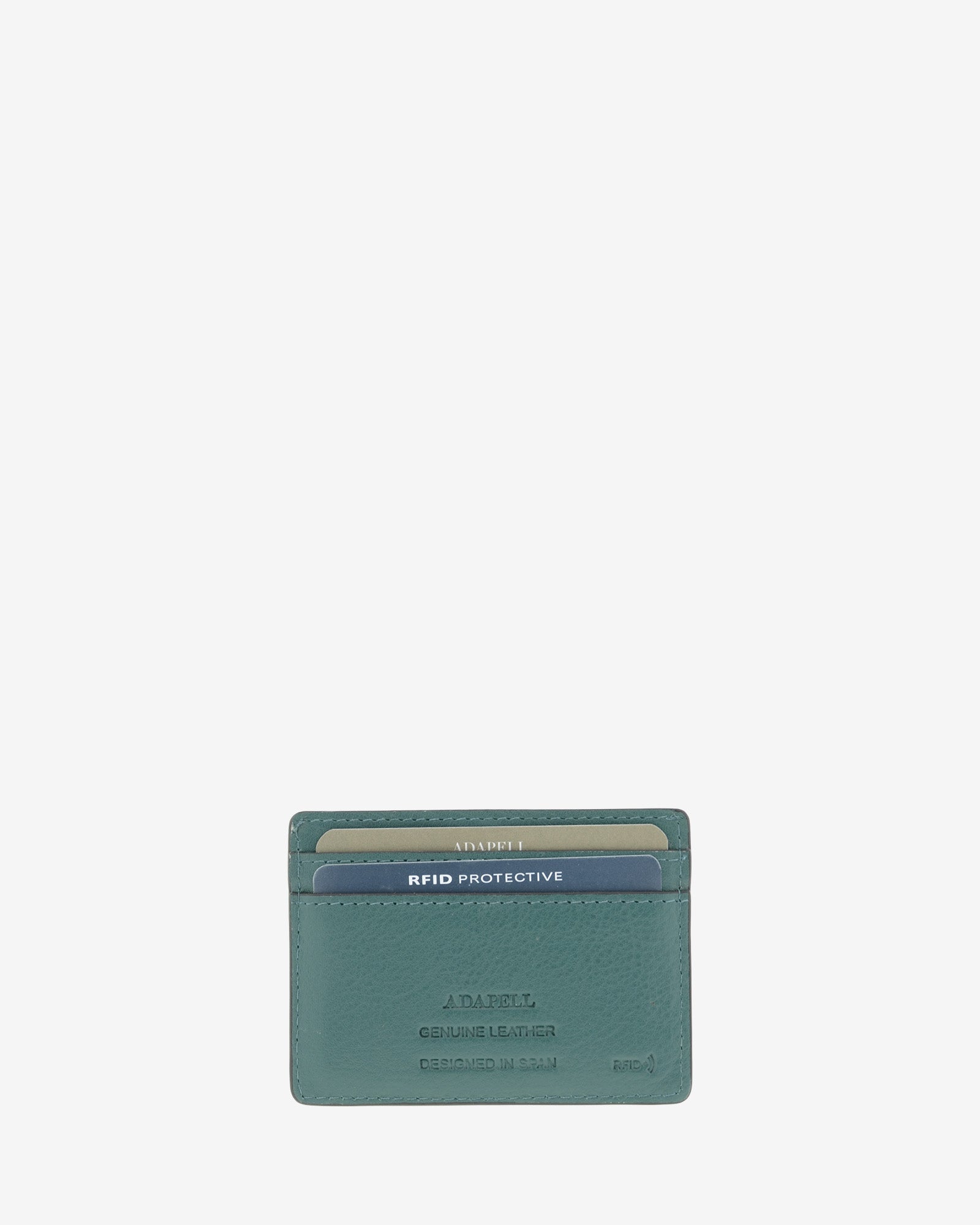 Adapell Brisa portacarte pelle ambra ebano RFID