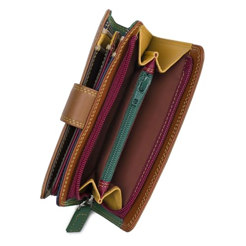 Mywalit Milano 390 portafoglio zip bosco 9 carte