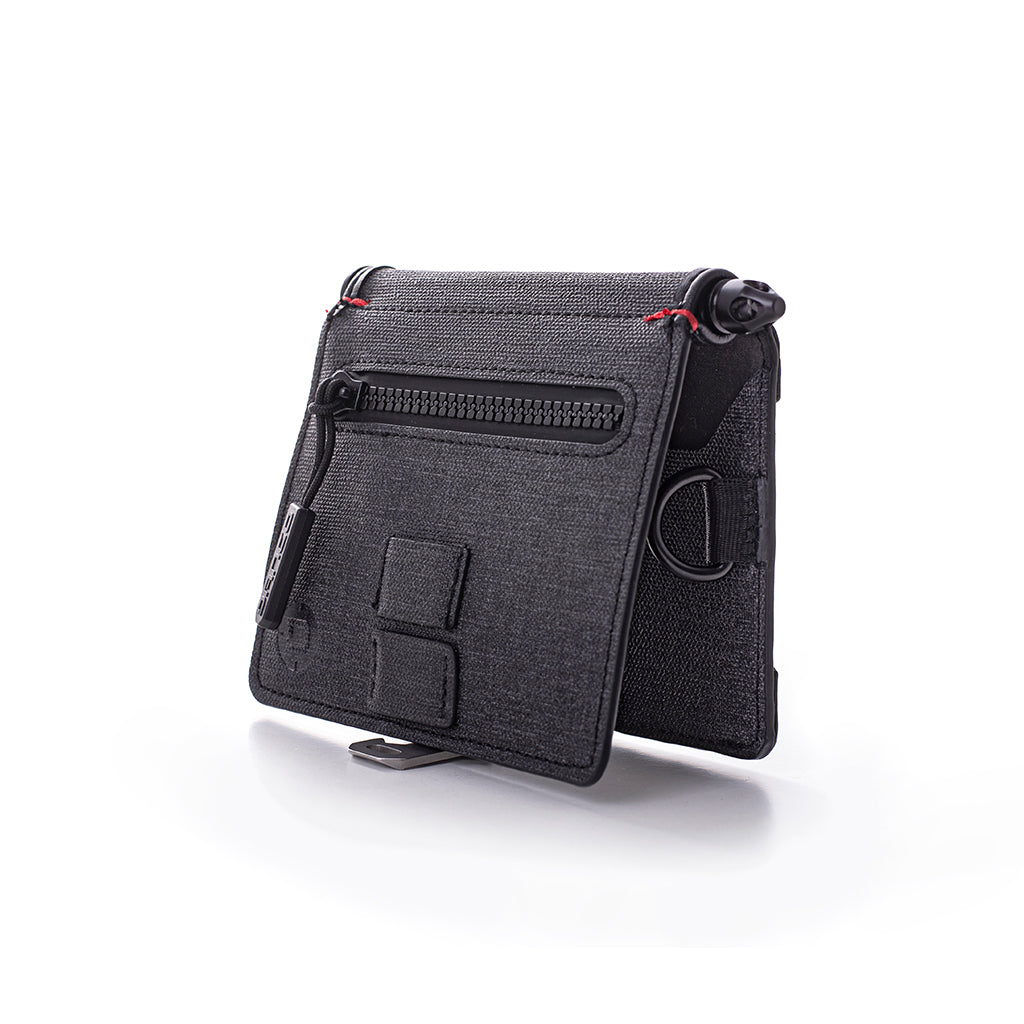 Dango P01 Pioneer Travel portafoglio passaporto Jet Black