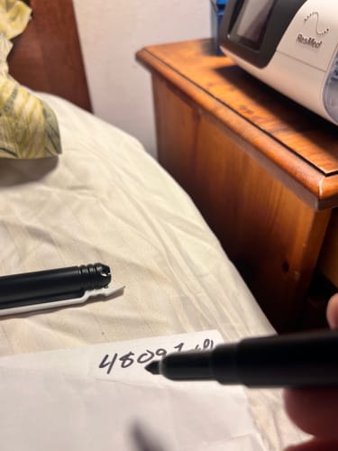 Dango Permanent Marker pennarello alluminio Jet Black Sharpie