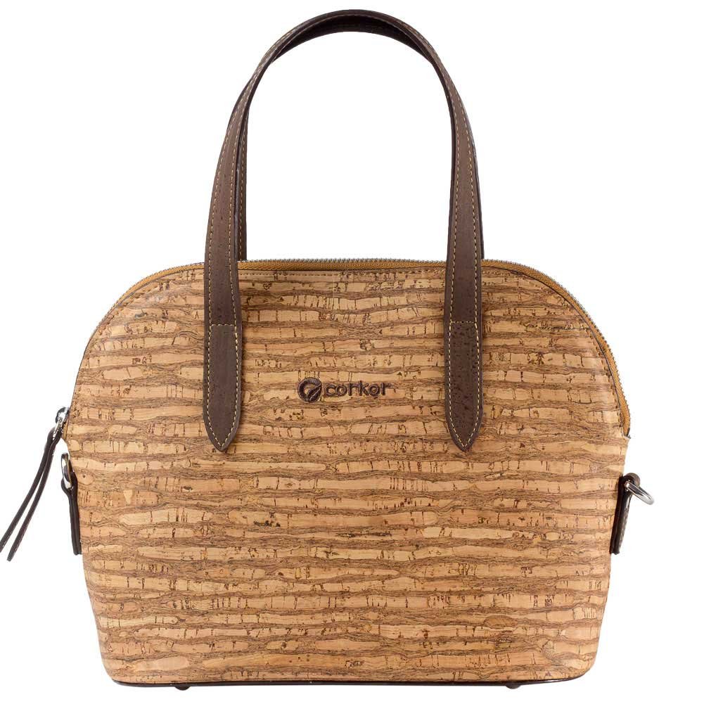 Corkor Bags Borsa Tracolla Sughero Naturale 9-5