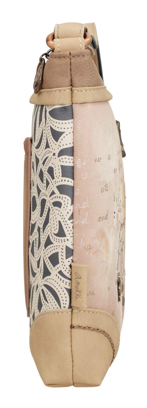 Anekke Memories borsa a tracolla grande stampata 28,5 cm