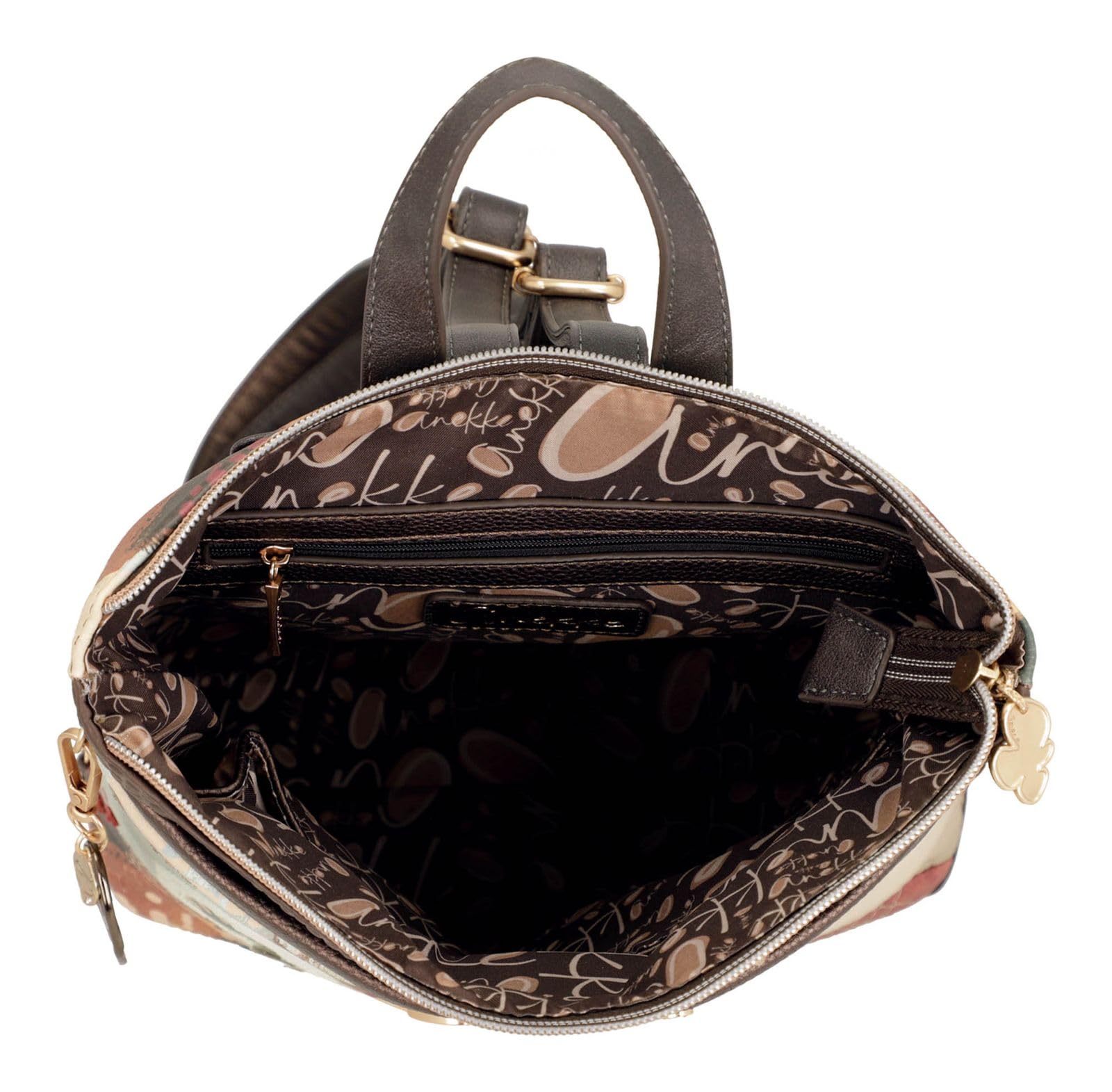 Anekke Blossom zaino quadrato 28x27x8 ricamato