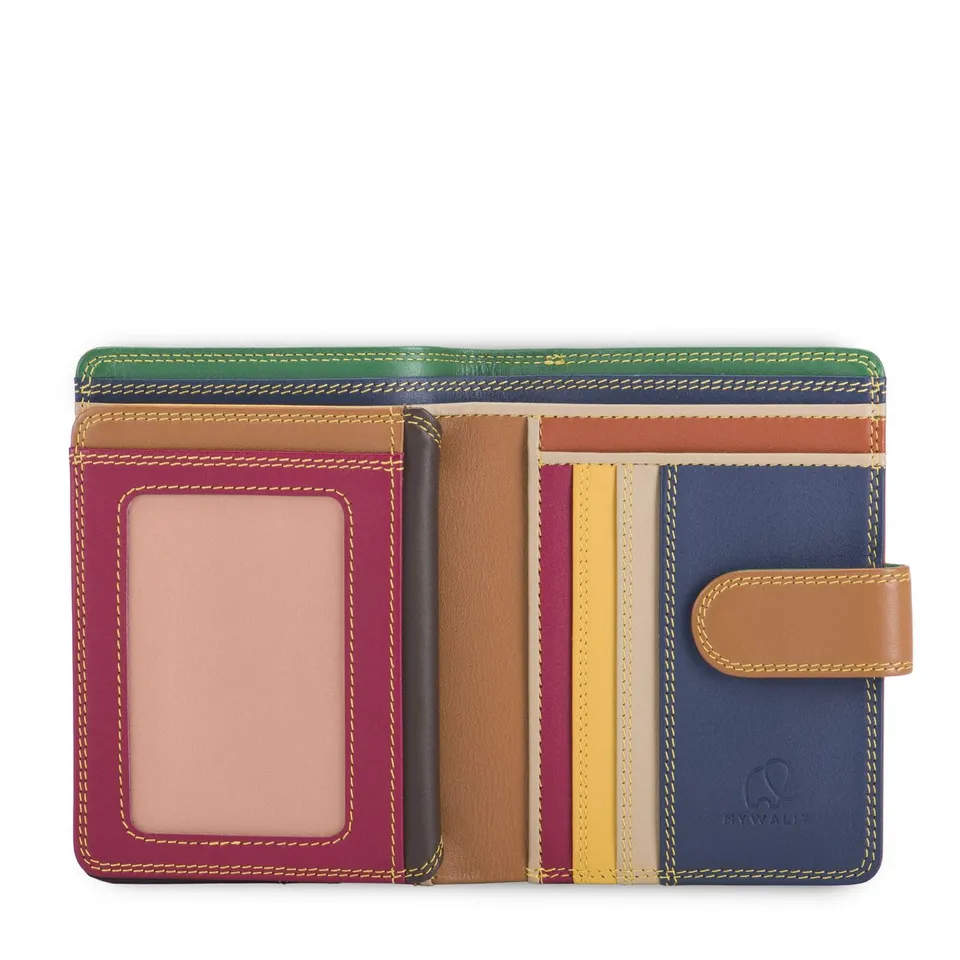 Mywalit Milano 390 portafoglio zip bosco 9 carte
