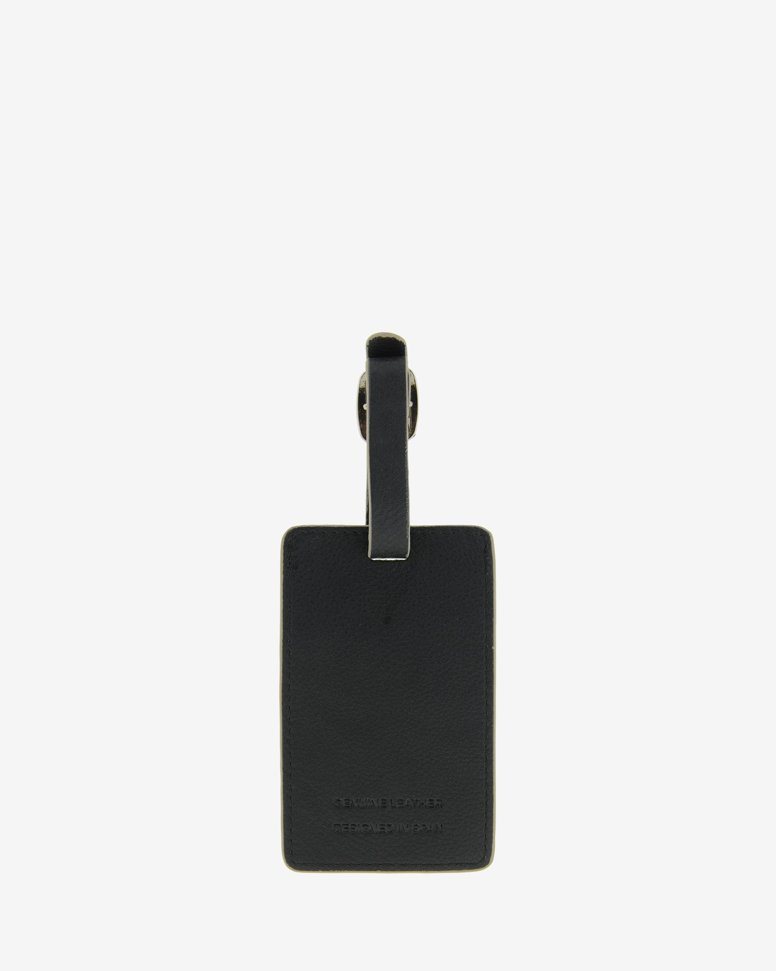Adapell Essenza 8088 targhetta valigia nero pelle
