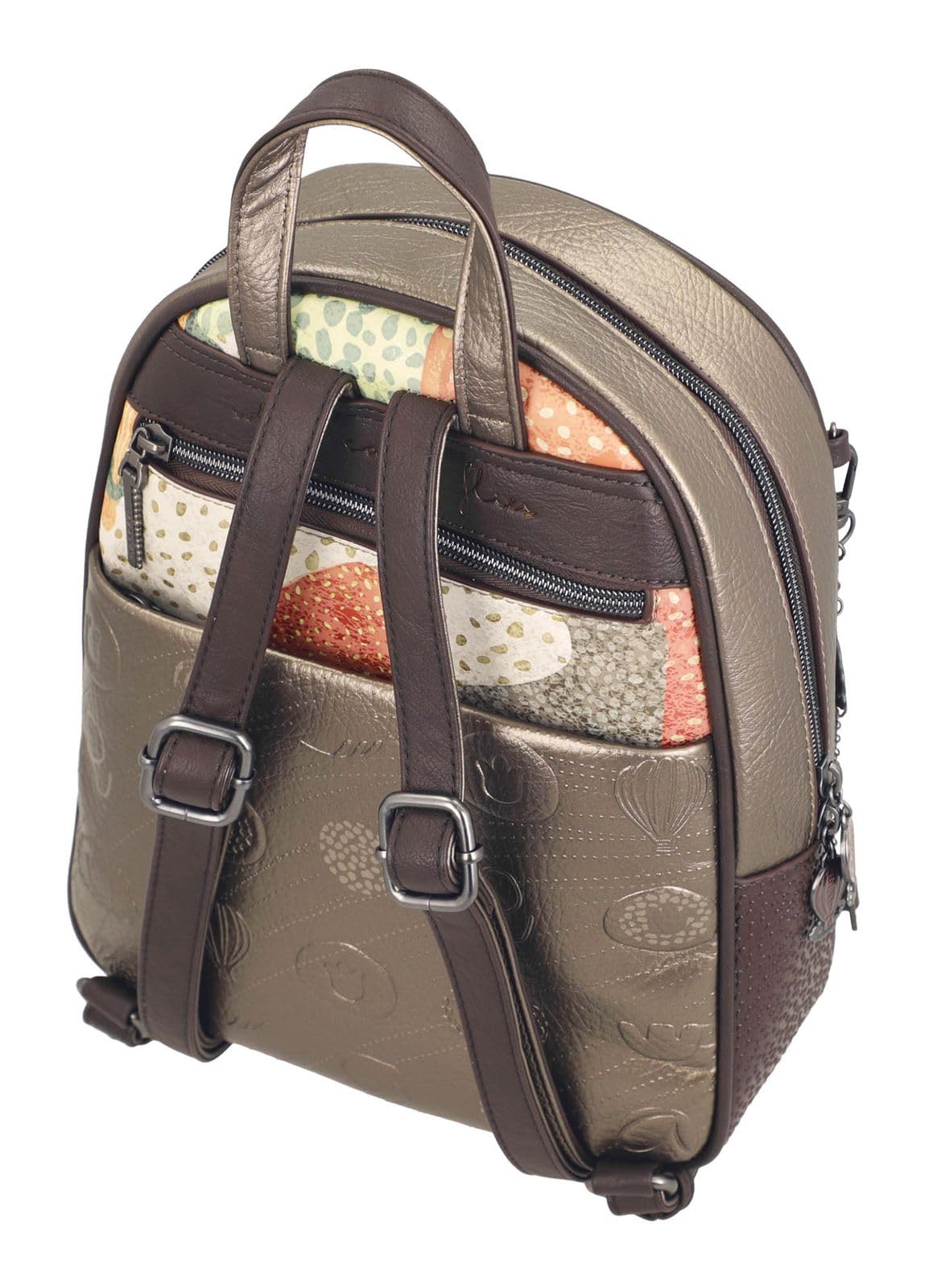 Anekke Odyssey Zaino Medio Tasche Cerniera Regolabile