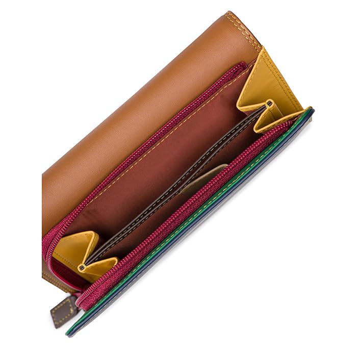 Mywalit Milano 363-174 portafoglio tre ante medio bosco