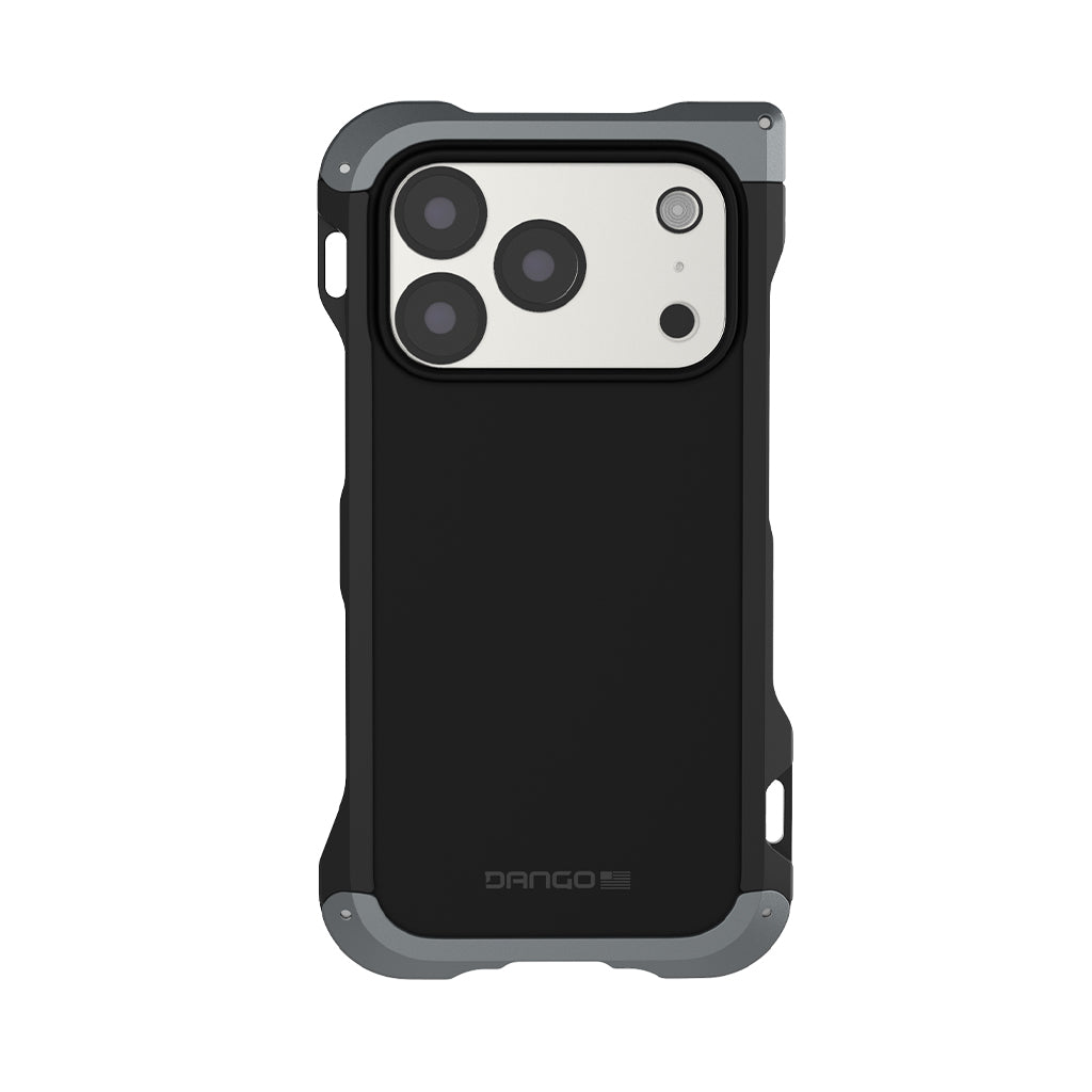 Dango Adapt Case iPhone 18 Pro custodia Jet Black Gunmetal