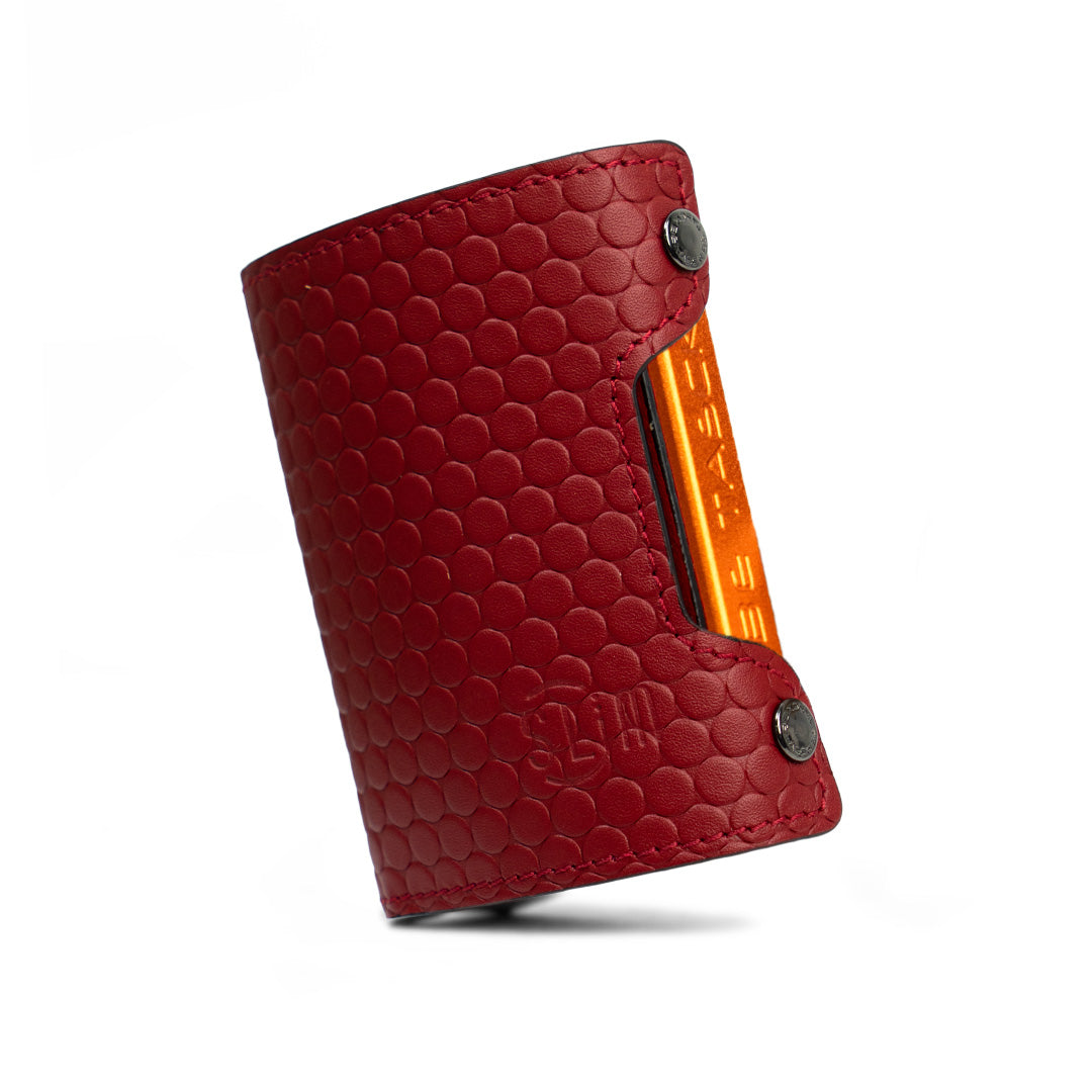 SLim Be Tasck Portafoglio Bolle Bordeaux