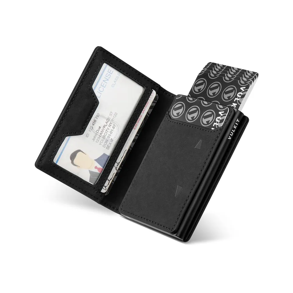 VULKIT VC502 portafoglio bifold RFID espulsore carte