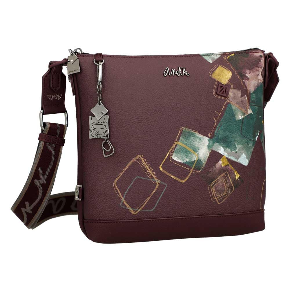 Anekke Evolution Media Borsa Tracolla Donna Stampa