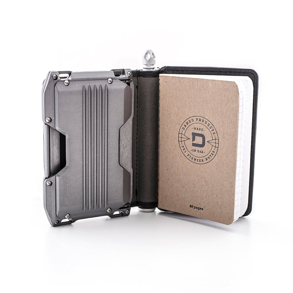 Dango A10 Adapt Bifold portafoglio alluminio RFID 10 carte