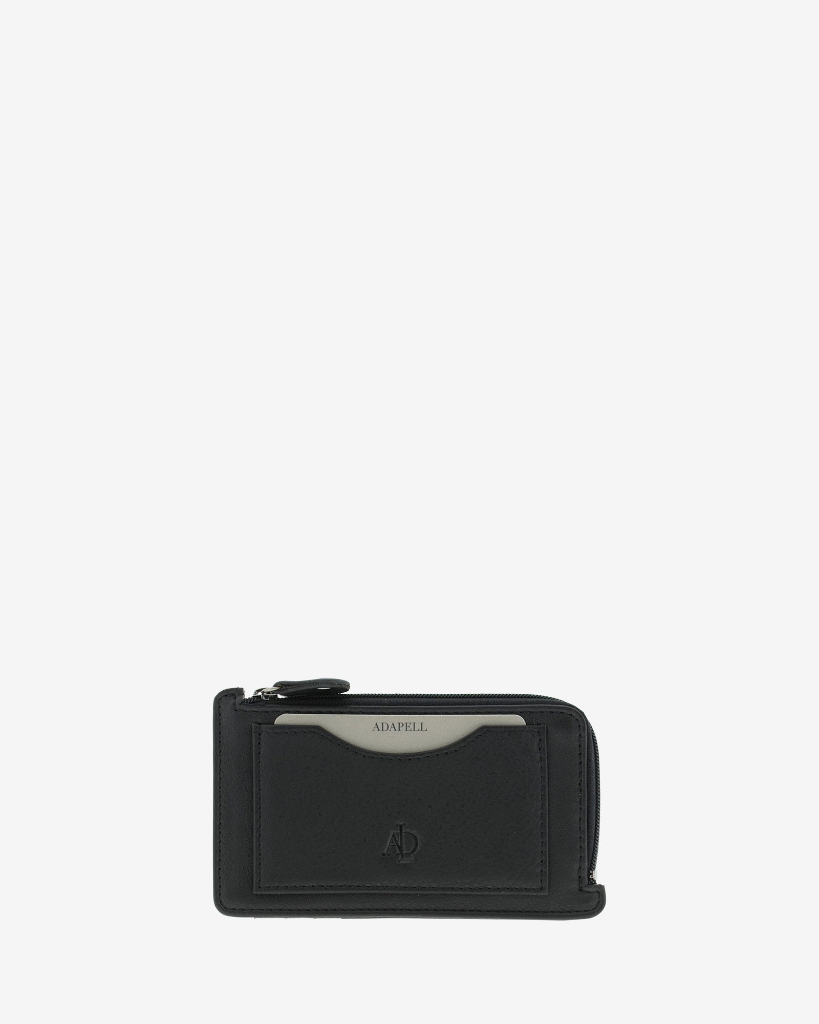 Adapell 8062 portacarte slim pelle 6 carte zip