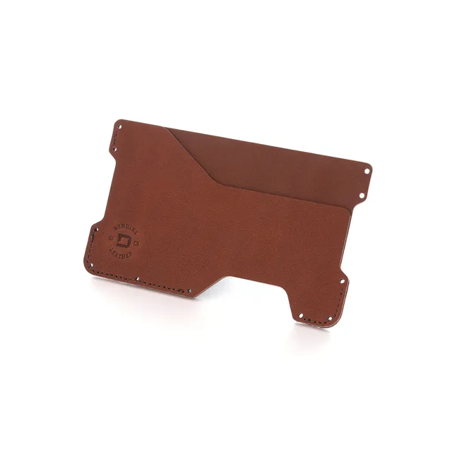 Dango Horizontal tasca pelle orizzontale Whiskey Brown 4 carte