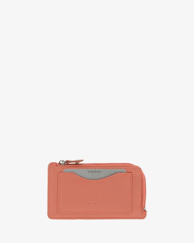Adapell 8062 portacarte slim pelle 6 carte zip