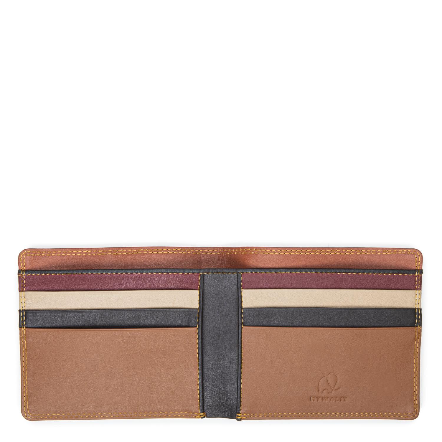 Mywalit Milano Standard portafoglio 8cc pelle Bosco unisex