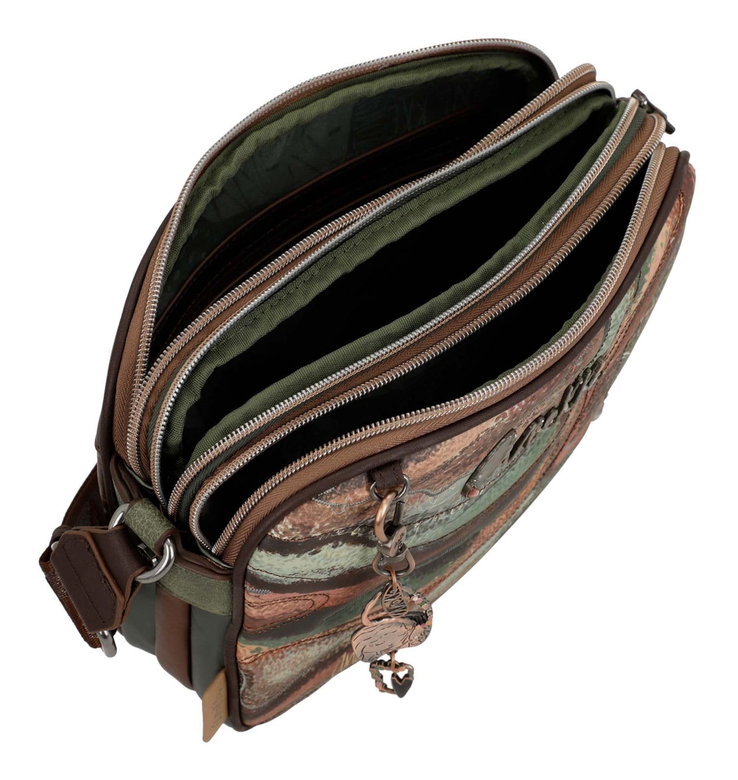 Anekke Outer borsa tracolla 3 scomparti 25 cm