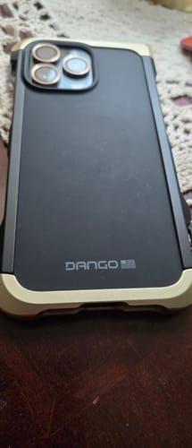 Dango Adapt Cover iPhone 16 Pro Max nero oro silicone