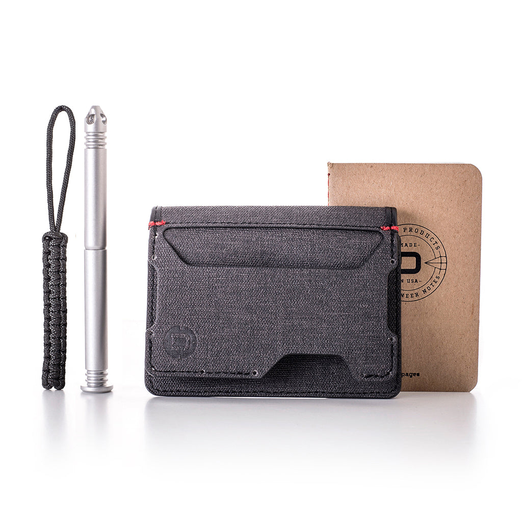 Dango Pen Wallet kit penna argento + tasca DTEX