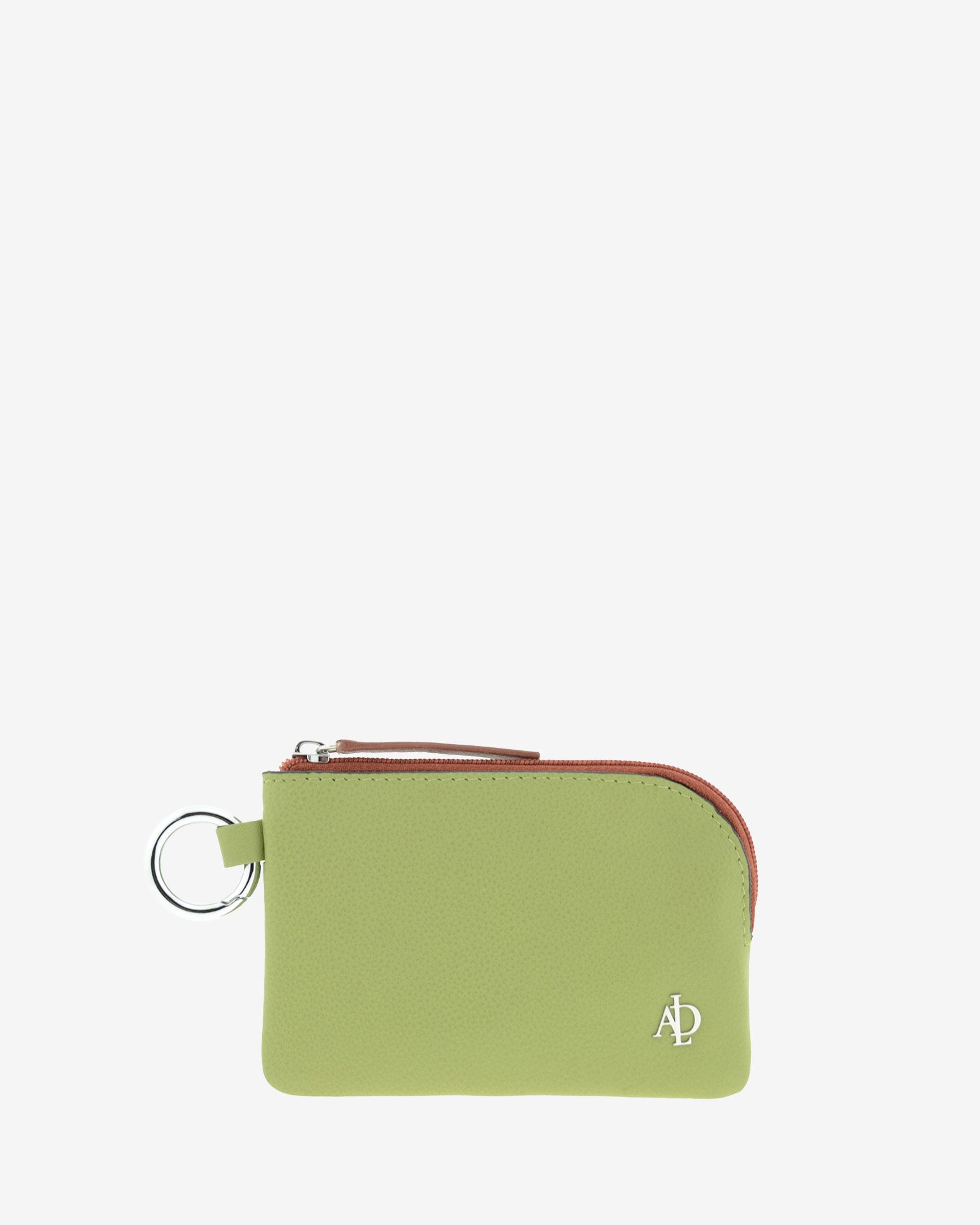 Adapell Brisa portamonete pelle ambra ebano fino 3 carte RFID