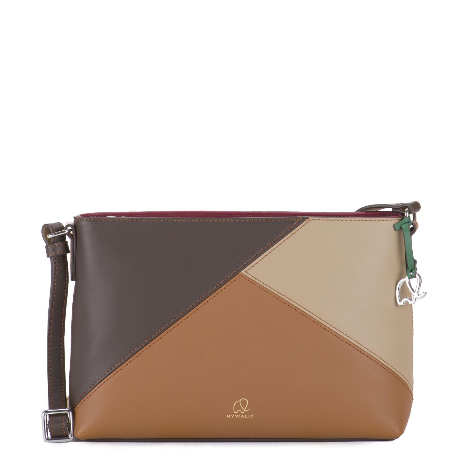 Mywalit Kyoto E/W Cross Body Borsa Bosco Pelle