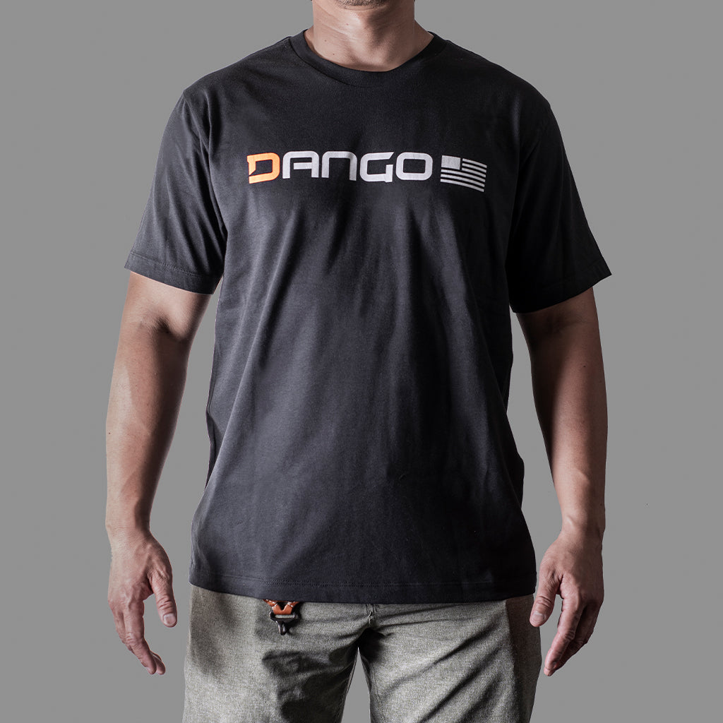 Dango Logo T-Shirt Maglietta Cotone Nero