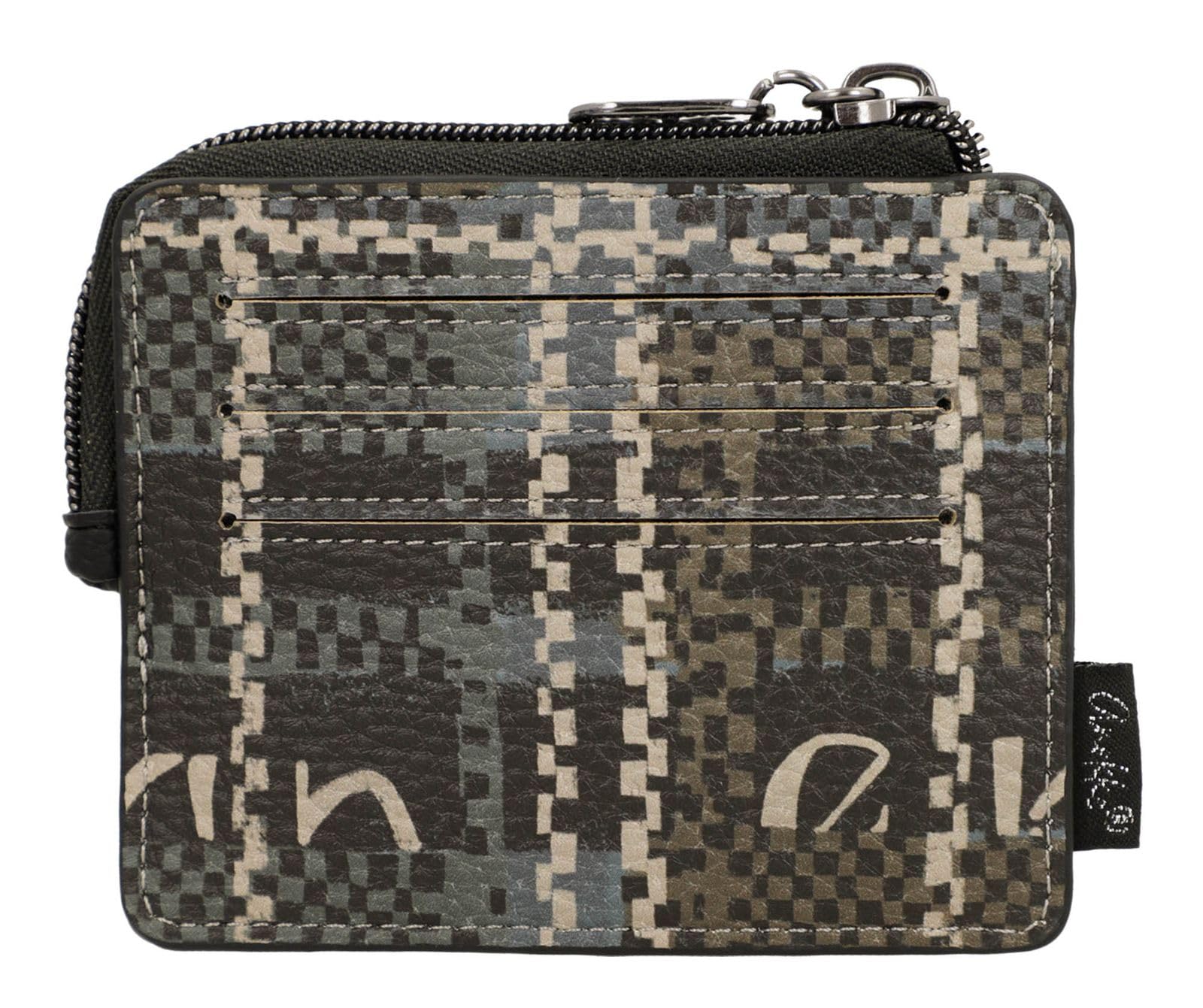 Anekke Iron Portatessere Piccolo con Zip Monete