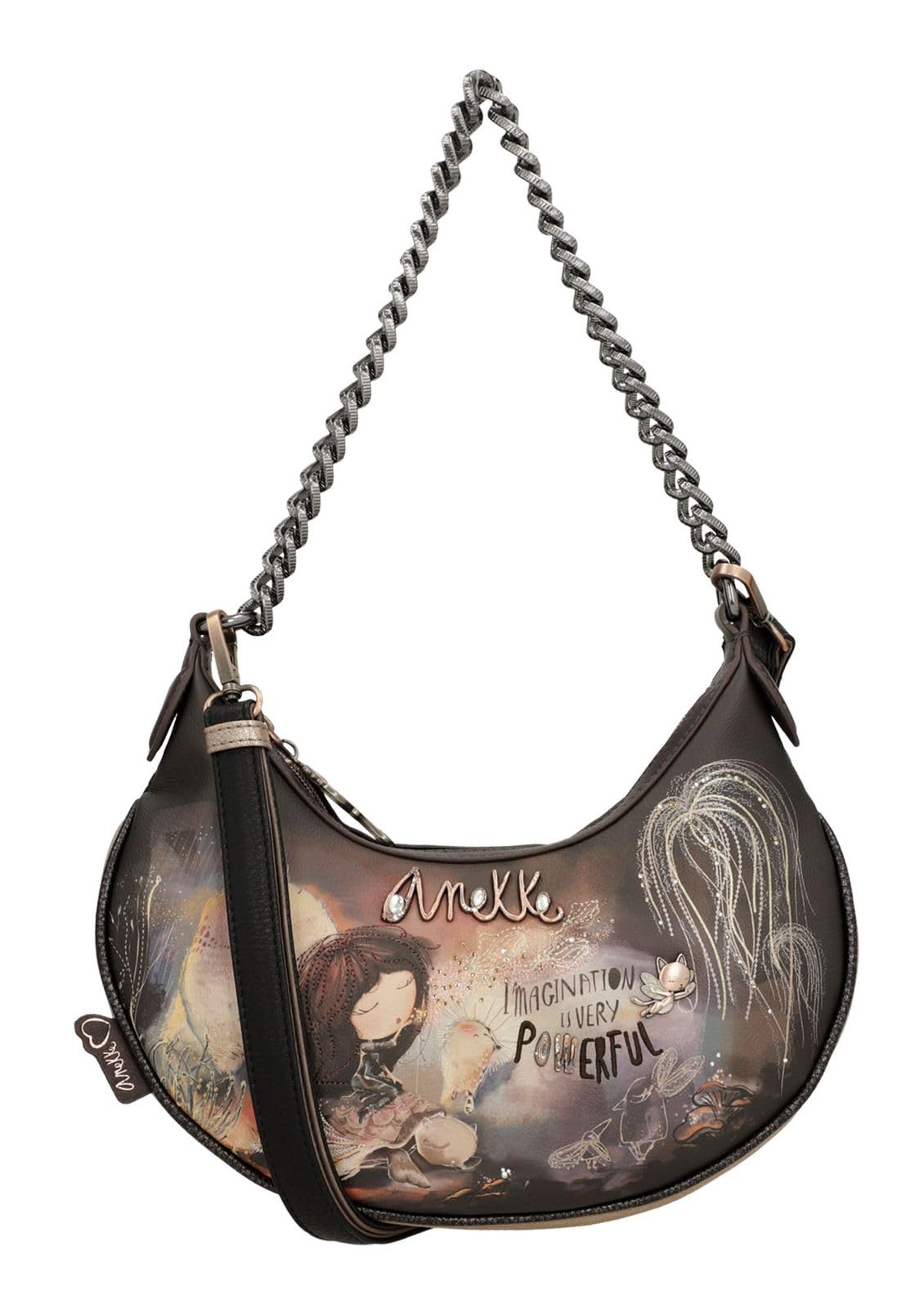 ANEKKE Dreamverse borsa tracolla catena 28x20x7 cm 425 g