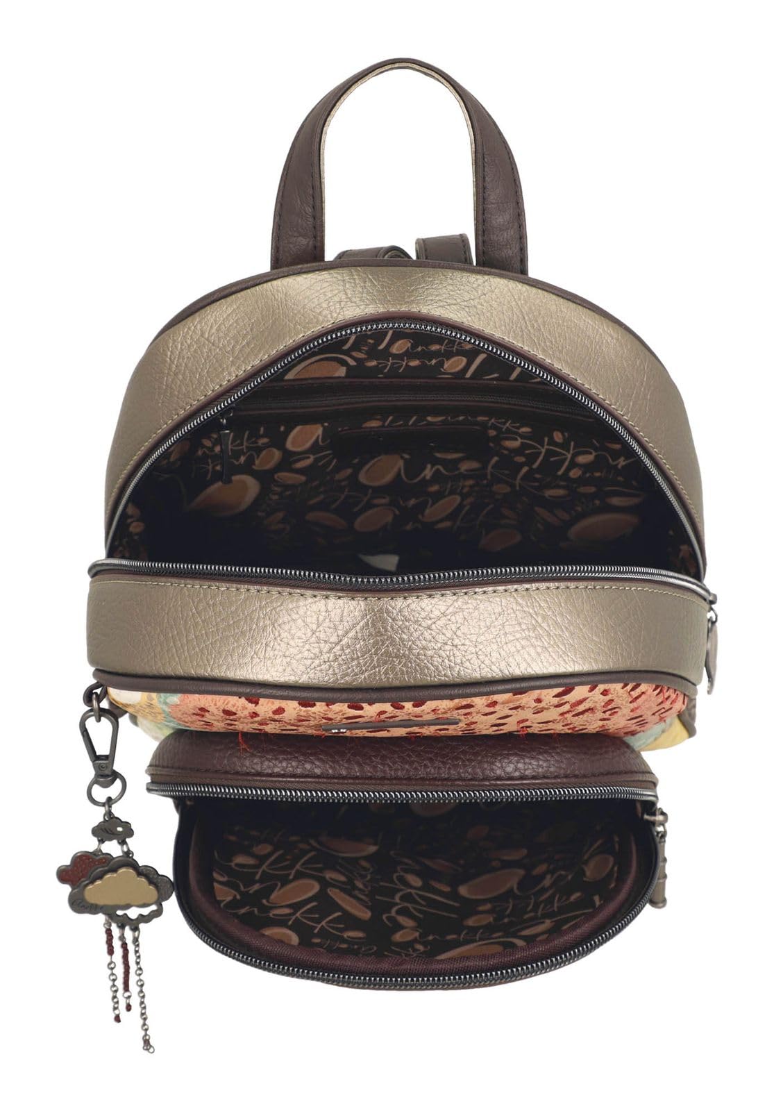 Anekke Odyssey Zaino Medio Tasche Cerniera Regolabile