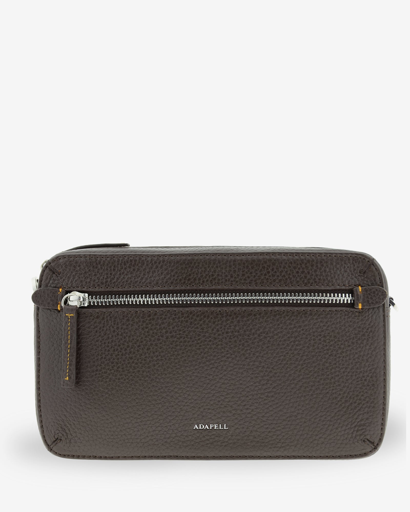 Adapell Nexo borsa tracolla pelle nero RFID orizzontale