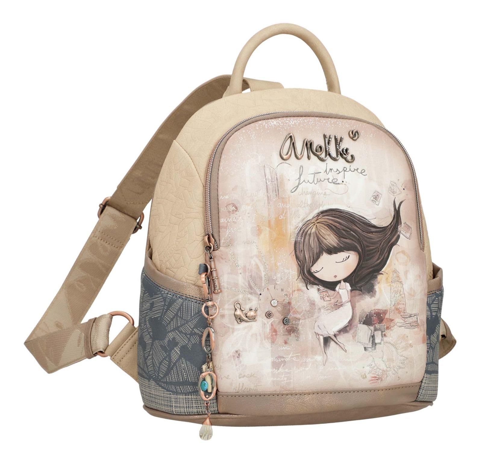 Anekke Memories Zaino Antifurto 28x30x13,5cm Donna