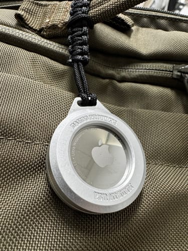 Dango Capsules AirTag Capsule porta AirTag Jet Black