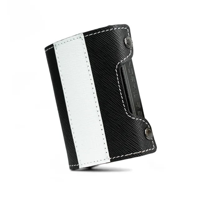 SLim Be Tasck Portafoglio Bicolor Bianconero