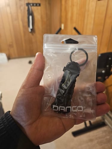 Dango Tether Mini Cordino paracord nero con accendifuoco