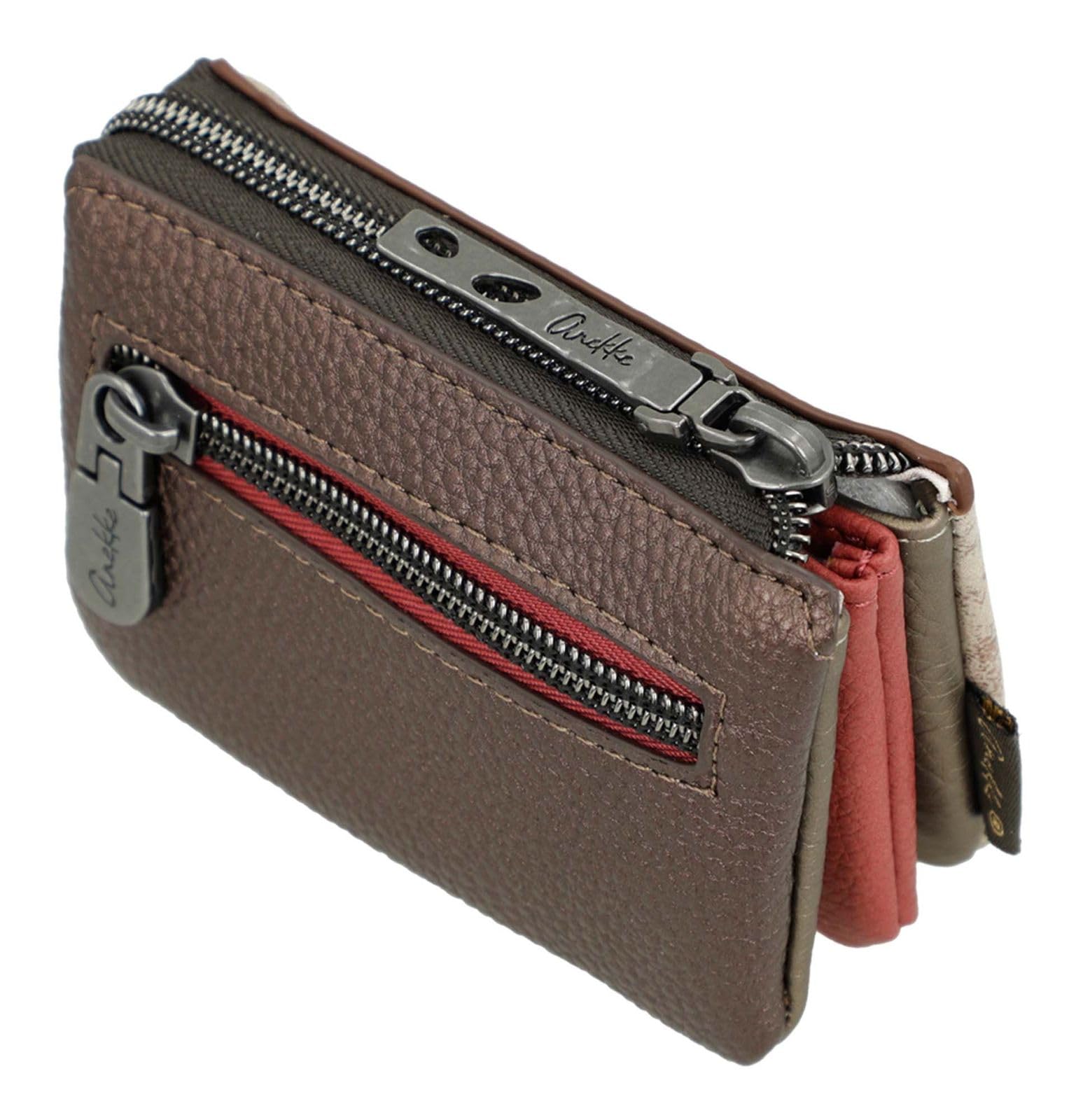 Anekke Muse Portamonete 3 Scomparti Donna Stampato