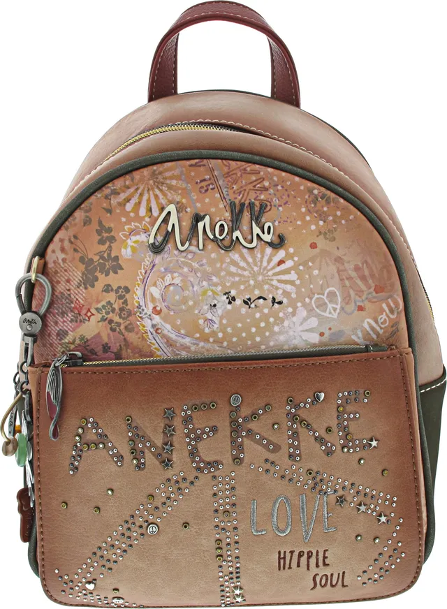 Anekke Bloom Zaino Piccolo Flowers Donna Cammello