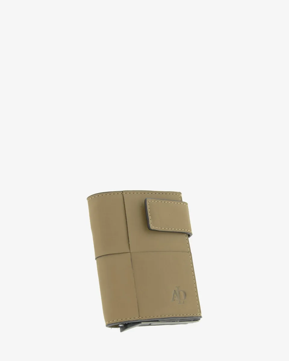 Adapell Tesela 1669 portacarte automatico talpa pelle