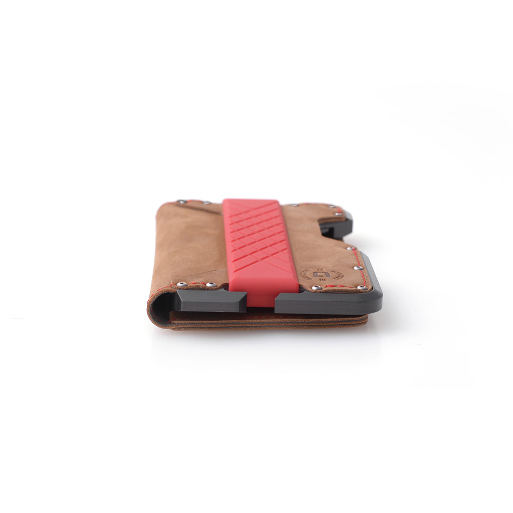 Dango D-Series D01 Dapper portafoglio bifold pelle grigio 17 carte