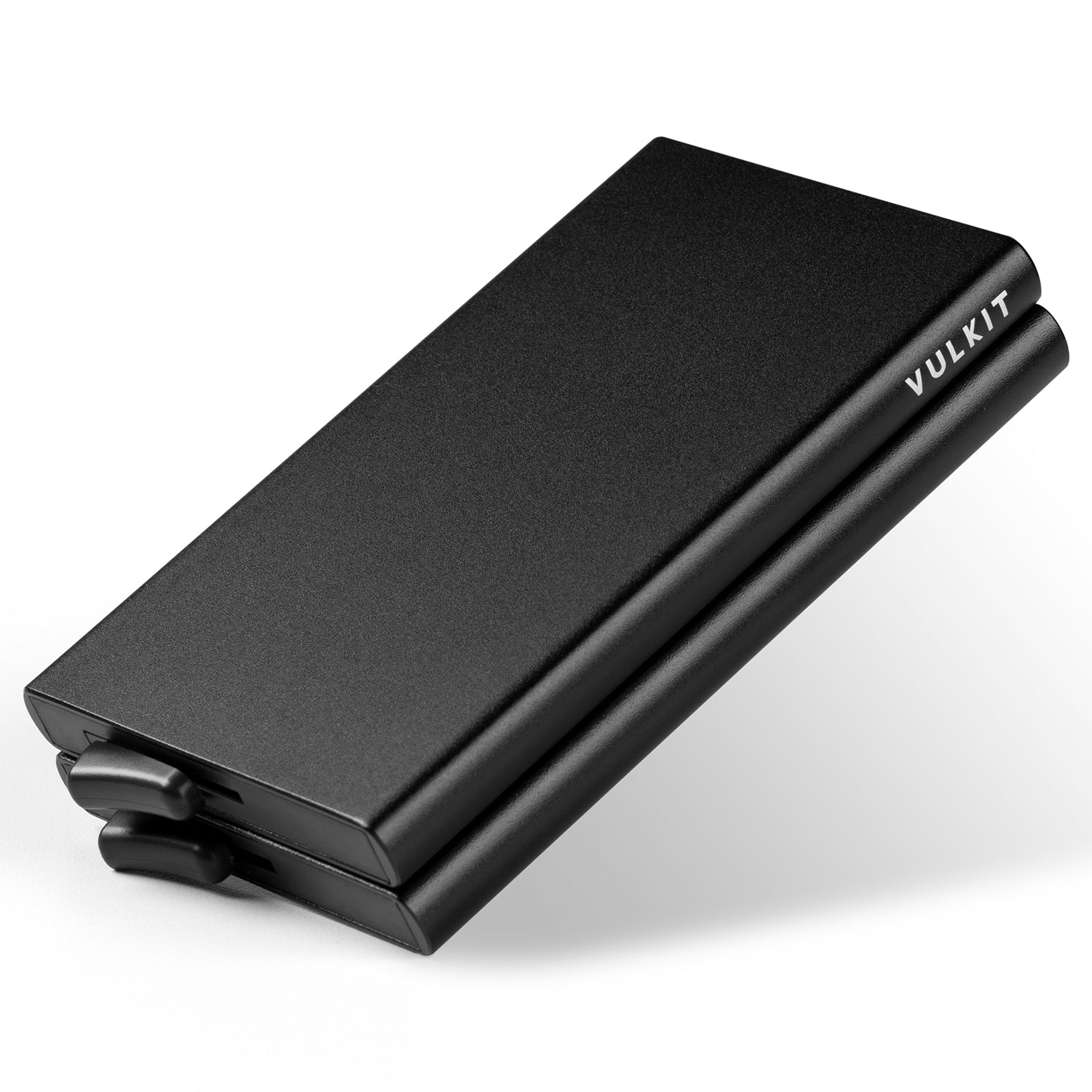 VULKIT VC102 Portacarte Alluminio Nero 10 Carte