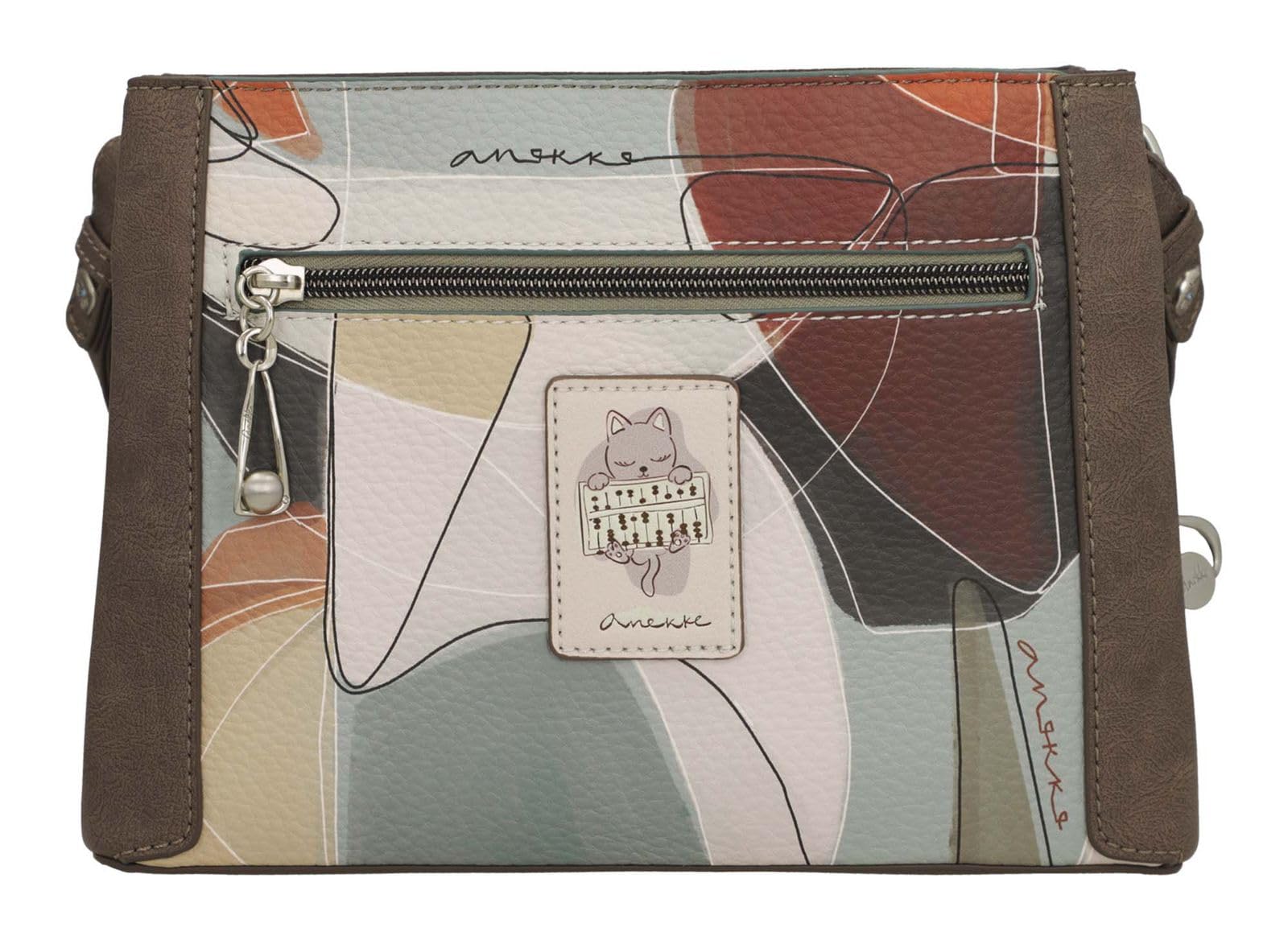 Anekke Sophia Borsa Tracolla Quadrata Donna Stampata