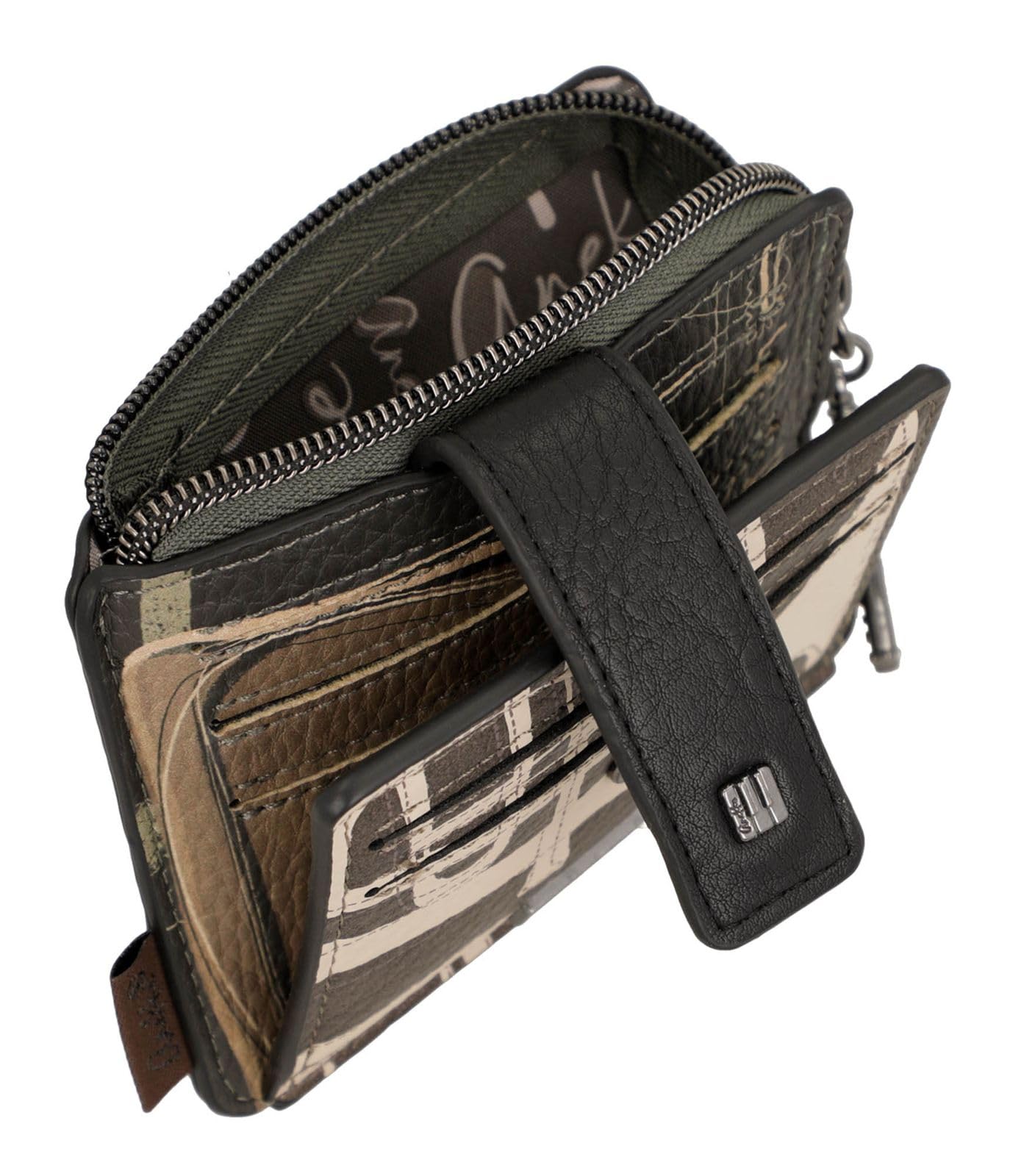 Anekke Melody Portatessere Piccolo con Zip Monete