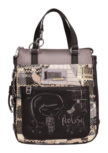 Anekke Iron Zaino Convertibile Borsa Spallacci Scomparsa