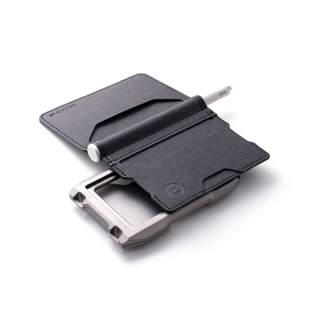 Dango A10 Pen Wallet Conversion Kit portafoglio bifold Whiskey Brown 9 carte