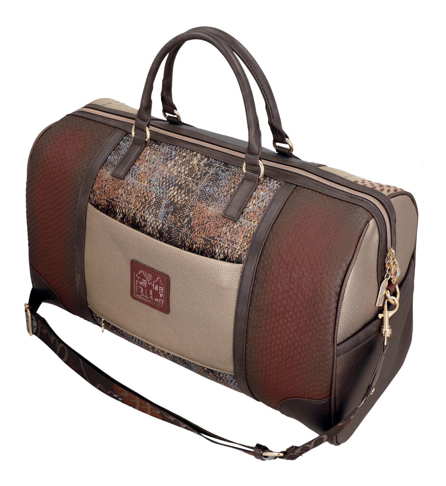 Anekke Tulip Borsone Viaggio Capiente Attacco Trolley