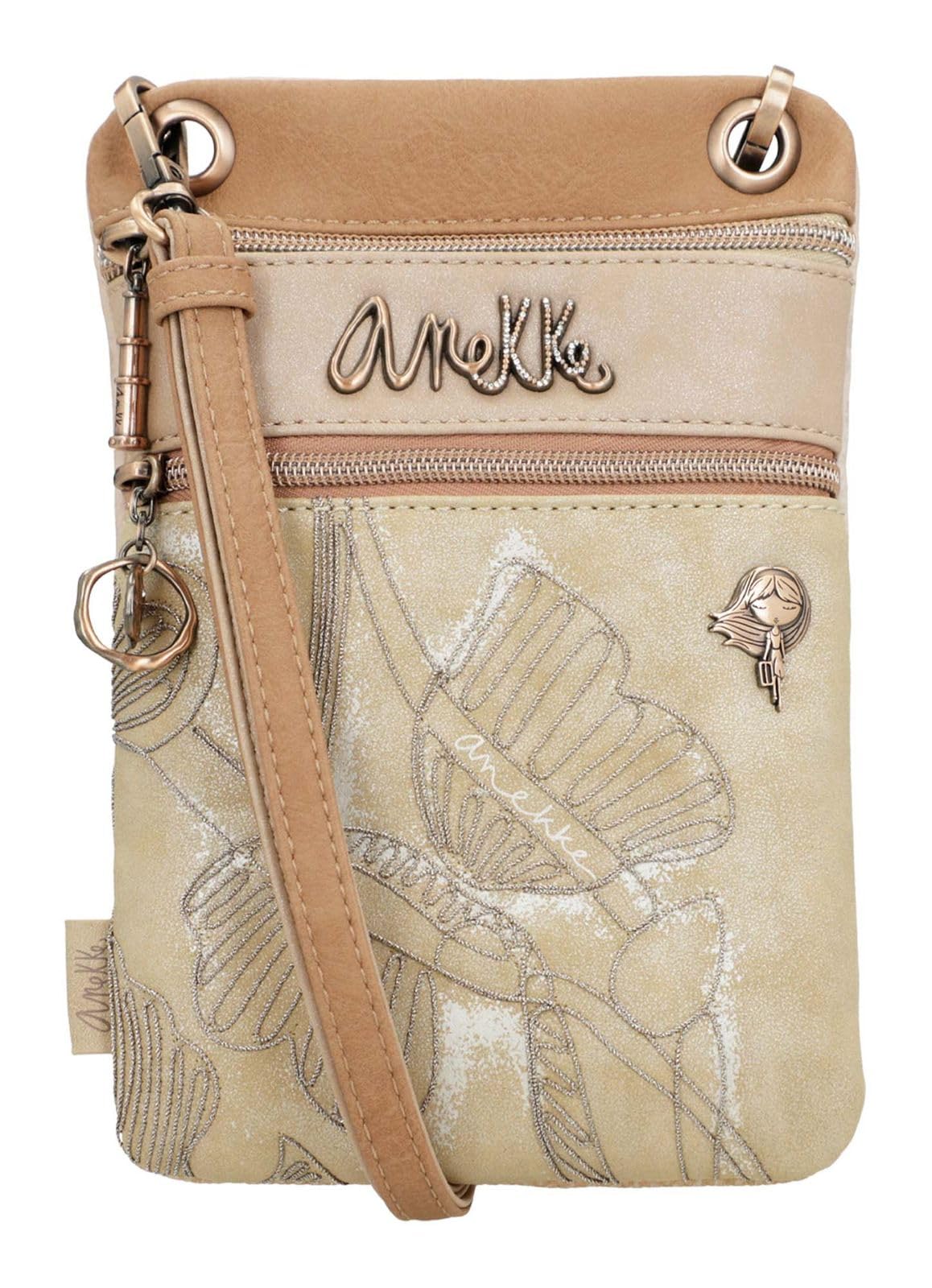 Anekke Whispers borsa mini tracolla 2 scomparti 15x22